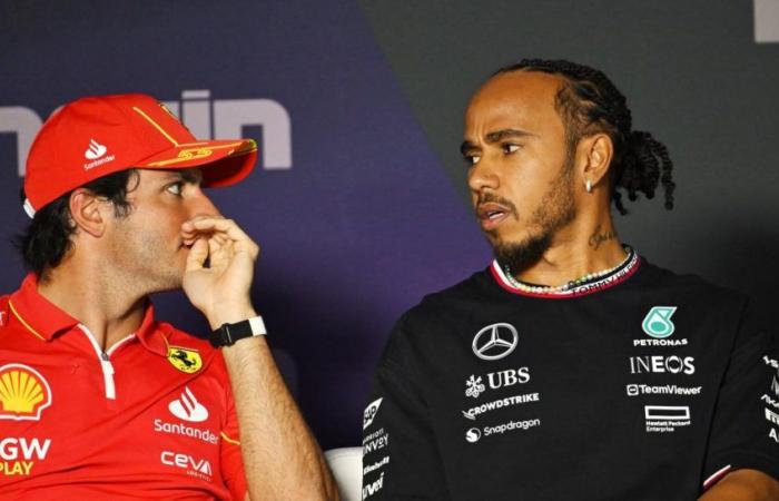 Arrabbiato dopo il GP di Spagna, Carlos Sainz ripensa alla sua battaglia con Lewis Hamilton