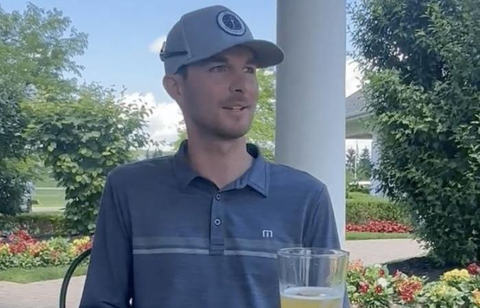 Dopo tre birre, si è qualificato per gli spareggi per il suo primo torneo del PGA Tour