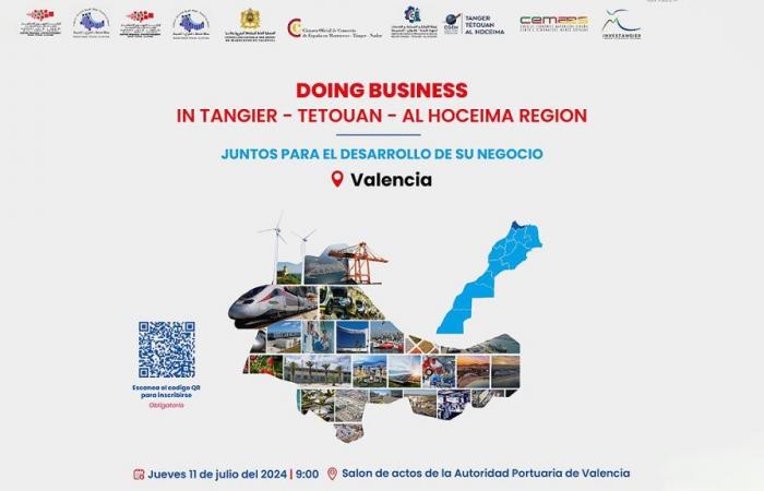 Valencia prepara l’evento “Fare affari nella regione Tangeri-Tetouan-Al Hoceima”.