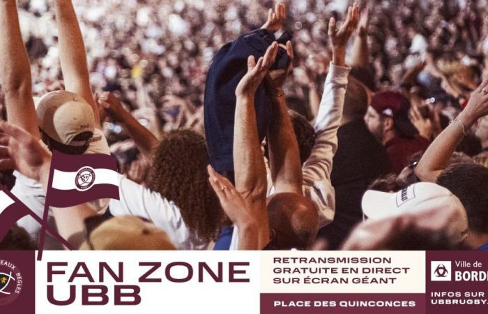 Fan Zone a Quinconces – Finale TOP 14: informazioni e prenotazioni – Notizie – Union Bordeaux Bègles (UBB Rugby)