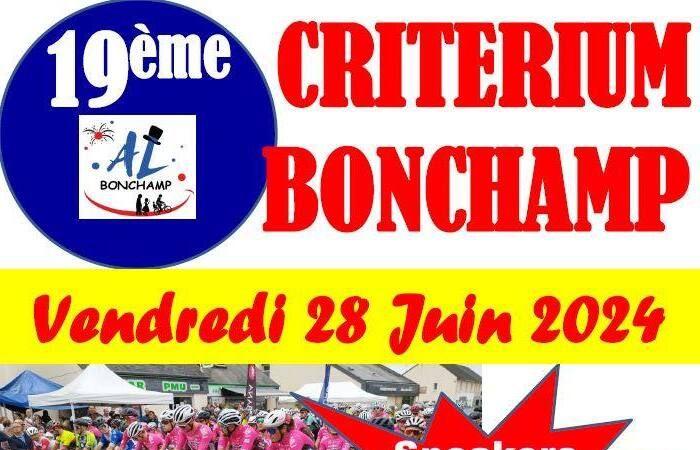 Critérium de Bonchamp 28 giugno 2024 partecipanti alla gara ciclistica