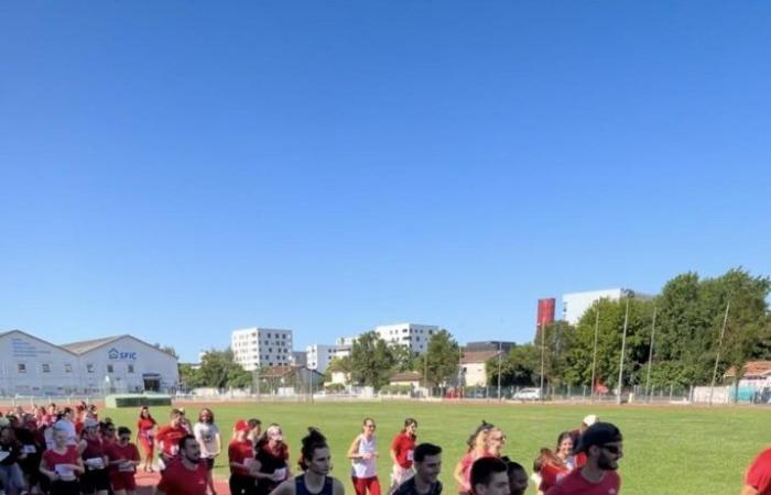 Les Foulées Rouges ha sensibilizzato 300 persone allo sport sano