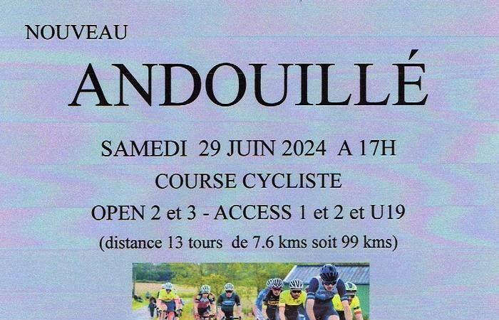 Andouille 29 giugno 2024 partecipanti alla gara ciclistica