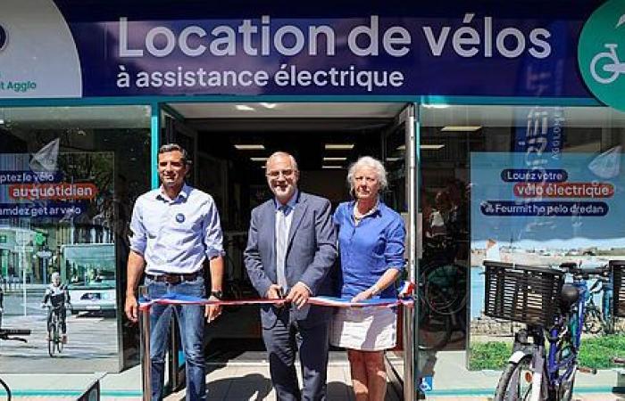 Un nuovo servizio di noleggio di biciclette elettriche in tutta l’area di Lorient Agglomération