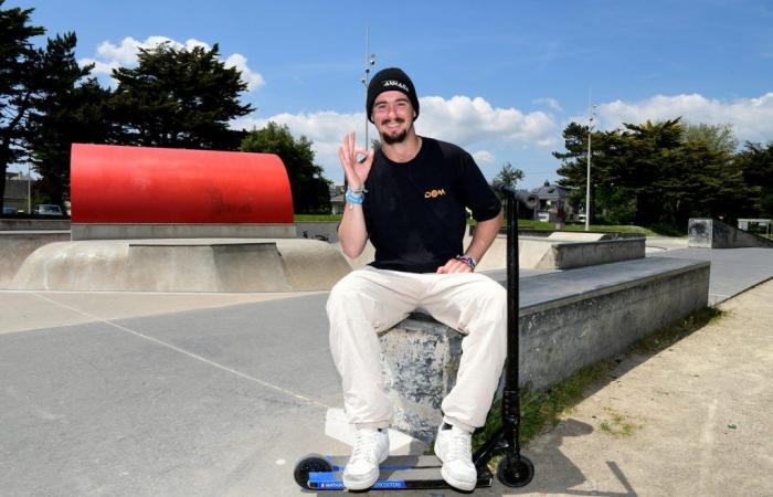 Lo scooter freestyle, uno stile di vita per Mathias Villers