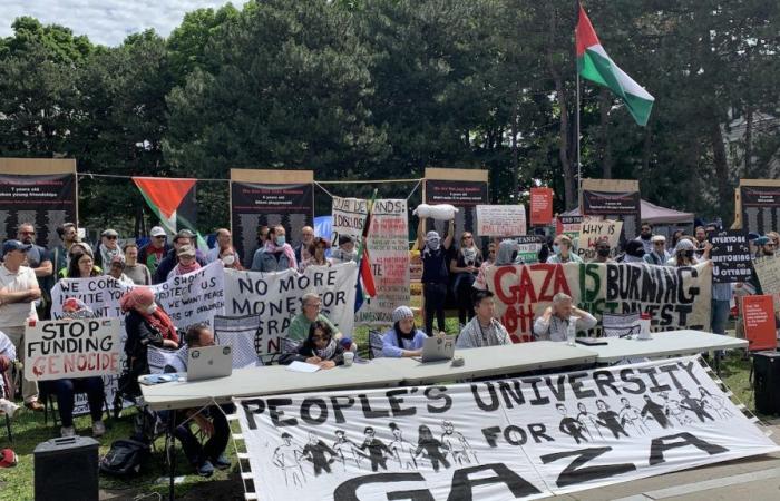 Accampamento filo-palestinese all’Università di Ottawa: i campeggiatori ribadiscono le loro richieste | Medio Oriente, l’eterno conflitto