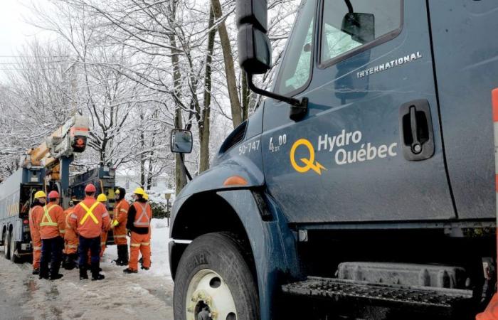 Hydro-Québec corregge la situazione: il numero delle interruzioni e la loro durata non rientrano nei premi di rendimento