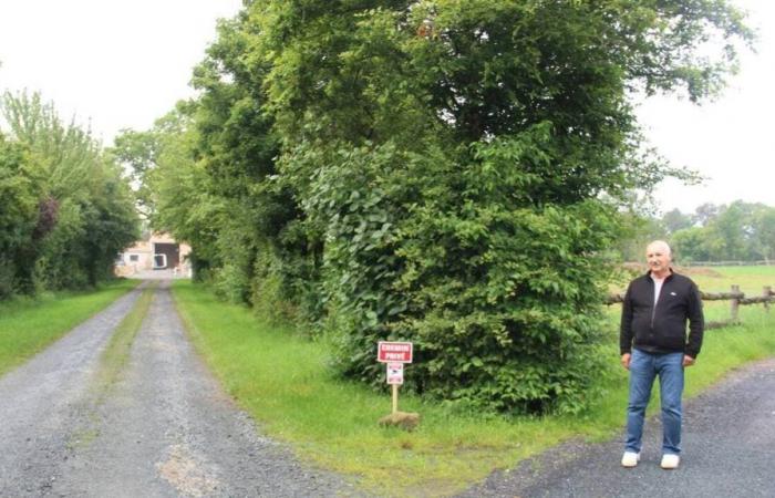Nei pressi di Cholet, il comune acquisisce un sentiero da riservare agli escursionisti