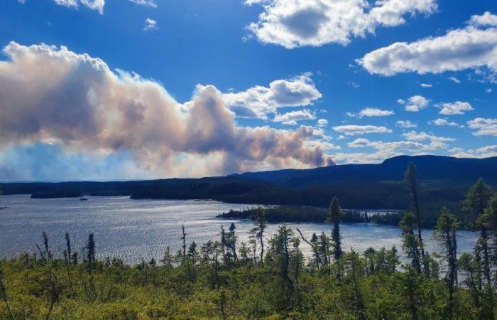 Gli incendi a nord di Sept-Îles e Port-Cartier sono ora contenuti | Incendi boschivi in ​​Canada