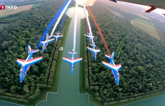 90 anni dell’Aeronautica Militare: splendide immagini delle prove sopra Versailles