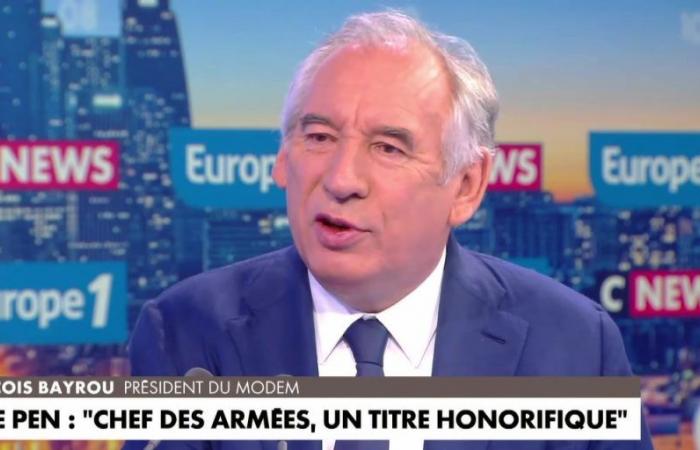 Bayrou definisce “estremamente grave” la dichiarazione di Marine Le Pen