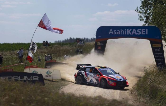 WRC Polonia, PS8: Thierry Neuville ancora 7° vuole concludere bene la giornata (commento dal vivo alle 19:00)