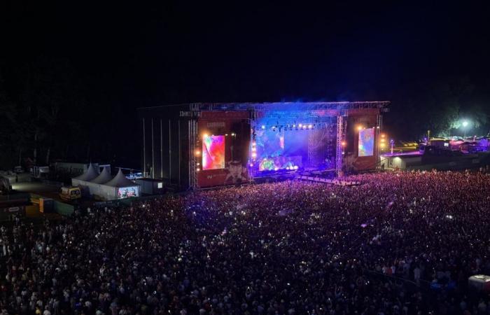 Garorock Festival: l’eccezionale spettacolo del DJ Calvin Harris visto dal cielo