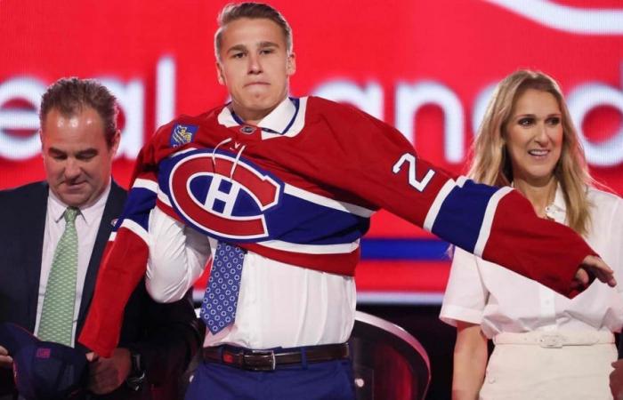 Draft NHL: il canadese aveva in serbo una sorpresa, è stata Céline Dion a scegliere Ivan Demidov