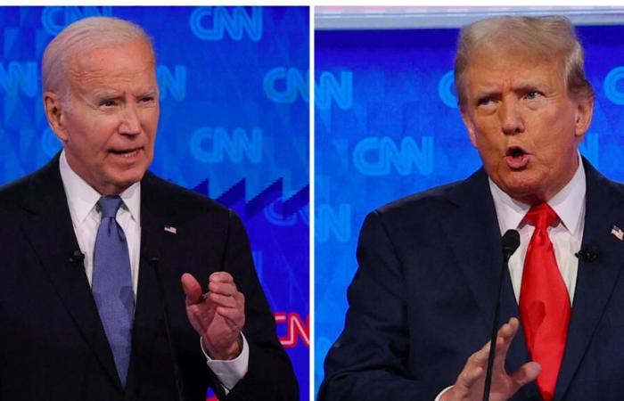 In un dibattito dove la forma contava più della sostanza, Joe Biden si scontra con Donald Trump