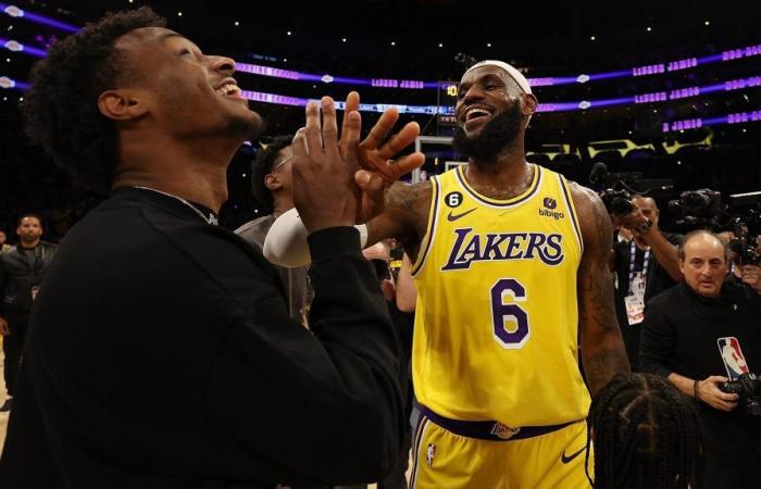NBA – Bronny James, figlio di LeBron, è stato scelto dai Lakers