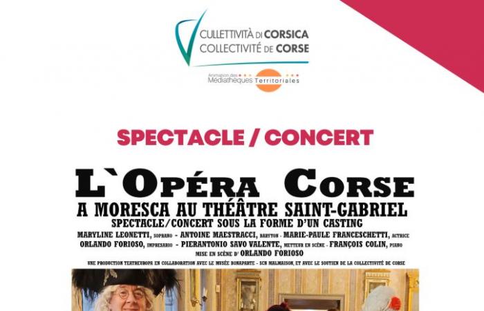 Spettacolo/Concerto: “L’Opera corsa” diretto da Orlando Furioso – Place de l’Église Saint Michel
