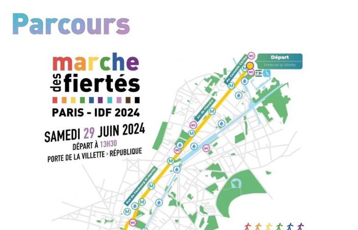 Pride 2024: ecco il percorso della marcia del Paris Pride