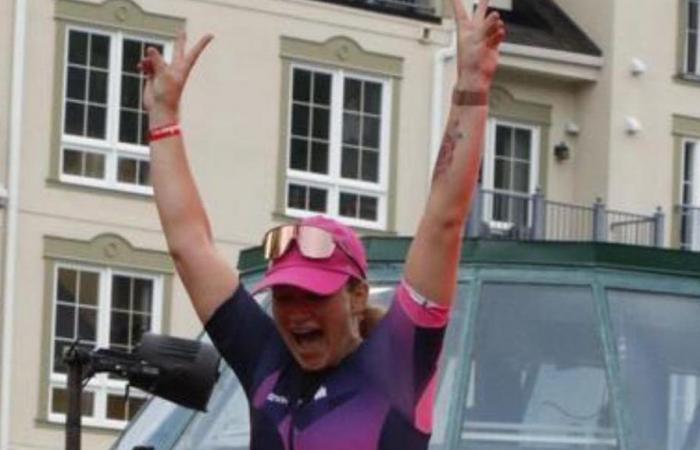 Andréanne Ringuette completa il suo primo Ironman 70.3 a Mont-Tremblant