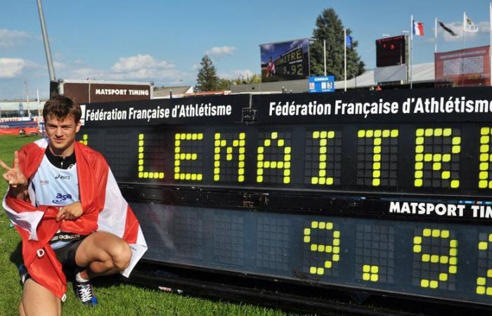 NELLE IMMAGINI, NELLE FOTO. Ritiro Christophe Lemaitre: rivivi il momento in cui il velocista infranse il record francese ad Albi