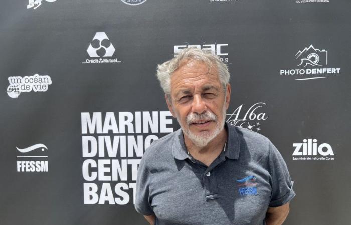Per Frédéric Di Meglio il mondo sottomarino di Bastia merita di essere conosciuto