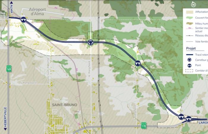 Prolungamento dell’autostrada Alma-La Baie: annunciato il tracciato definitivo