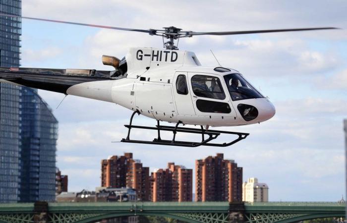 Quando Tom Cruise passeggia con il suo elicottero nei cieli di Londra