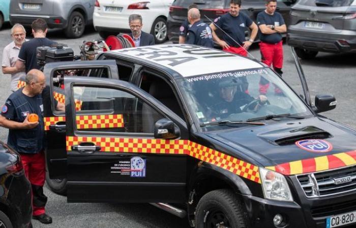 Vigili del fuoco internazionali d’emergenza mobilitati per intervenire in caso di incendio nella Corrèze Causse