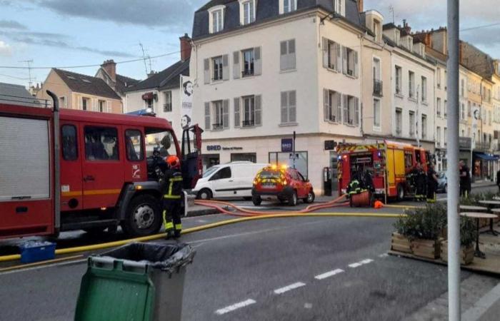 Il nuovissimo ristorante vittima di un grave incendio nel centro di Fontainebleau