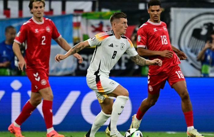 La Germania realizza il break contro la Danimarca grazie al gioiellino Jamal Musiala