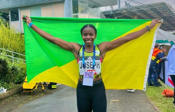 Gemima Joseph 2024 campionessa francese élite nei 100 metri stabilendo un nuovo record