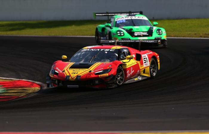 24 Ore di Spa – H+3: Ferrari in testa, gara neutralizzata