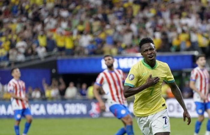 Copa America: Vinicius Jr sveglia il Brasile, netto vincitore del Paraguay