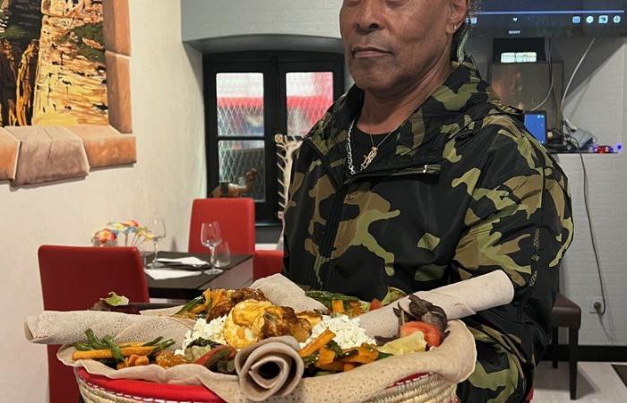 Anche se il manzo di Aubrac sostituisce lo zebù, Eddy Tsige apre un ristorante etiope a Rodez