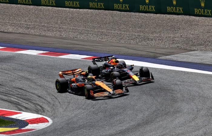 grande disaccordo tra Norris e Verstappen dopo la collisione al GP d’Austria