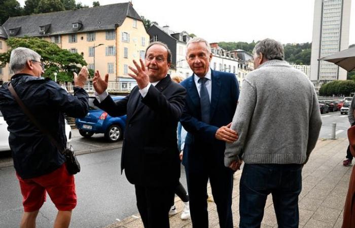 François Hollande è primo nella prima circoscrizione elettorale della Corrèze, la RN è seconda