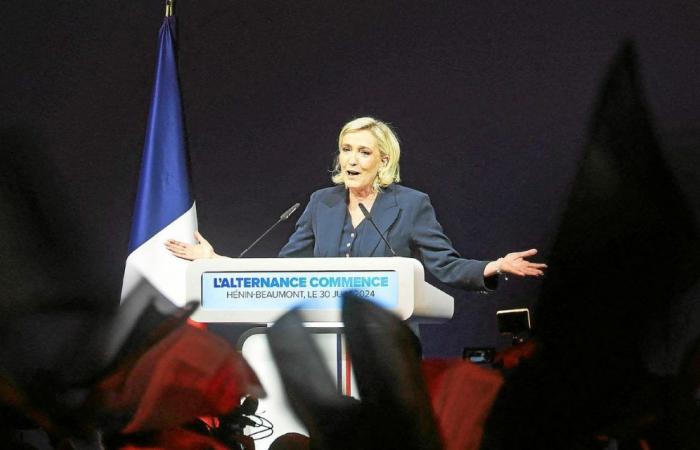 Elezioni legislative 2024: “Abbiamo bisogno della maggioranza assoluta”, annuncia Marine Le Pen (RN)