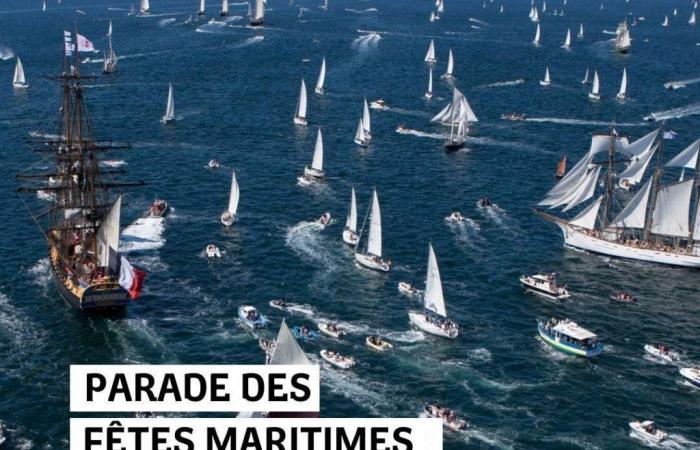 Feste marittime 2024 – Sfilata nautica il 18 luglio tra Brest e Douarnenez
