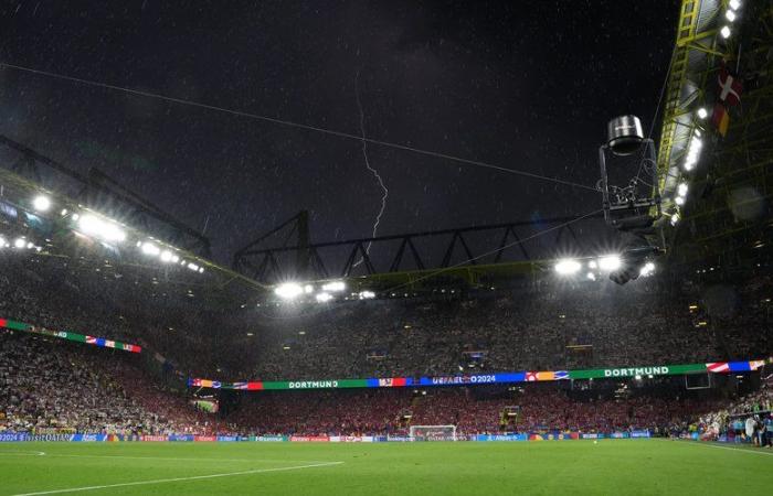 VIDEO. Euro 2024: perché la partita tra Germania e Danimarca è stata interrotta dall’arbitro?