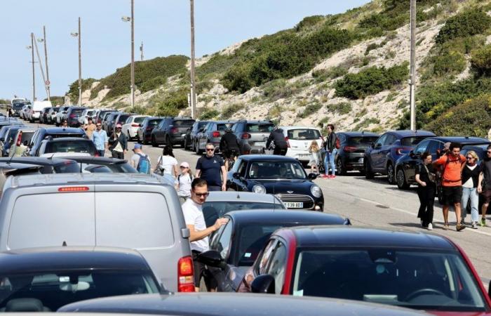 Il sovraffollamento automobilistico affligge ancora la costa meridionale di Marsiglia