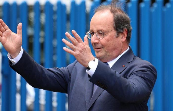 François Hollande guida il primo turno delle elezioni legislative del 2024 a Corrèze