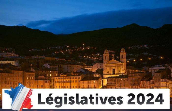 Risultato delle elezioni legislative del 2024 a Bastia (20200) – 1° turno [PUBLIE]