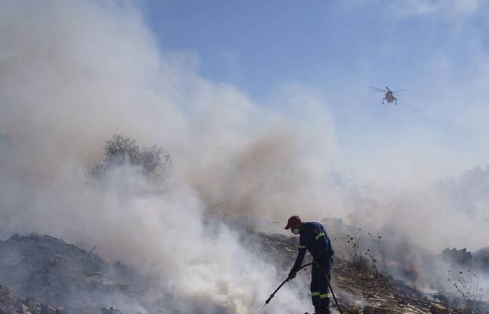 Nuovo grande incendio boschivo vicino ad Atene, estate difficile alle porte