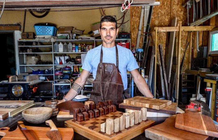 Perpignan: Serge e Cyril trasformano il legno, la loro passione comune, in pezzi unici