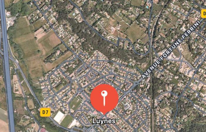 Si segnala un incendio a Luynes (13)
