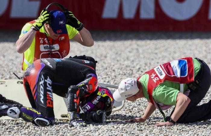 Due piloti si ritirano dal GP d’Olanda della MotoGP, un duro colpo per una squadra