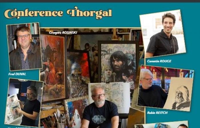 Thierry Gioux, Denis Bajram e… Thorgal, ospiti d’onore di Dieppe (…)
