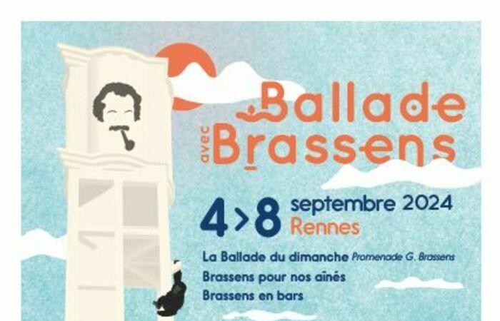 Passeggiata con Brassens Promenade Georges Brassens 35000 Rennes Rennes giovedì 3 ottobre 2024
