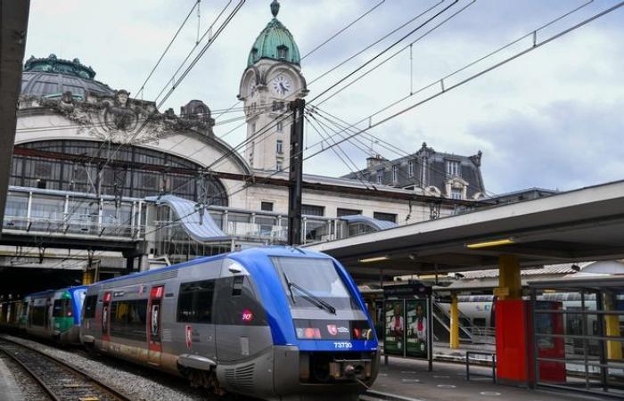 Regolarità riscontrata sulla linea Limoges-Périgueux-Bordeaux