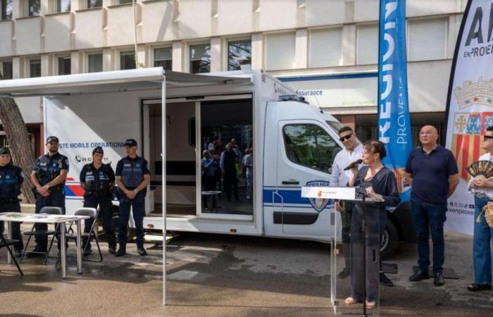 Aix-en-Provence inaugura la sua Stazione Mobile Operativa della Polizia Municipale